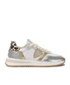Philippe Model Laced Sneakers In White