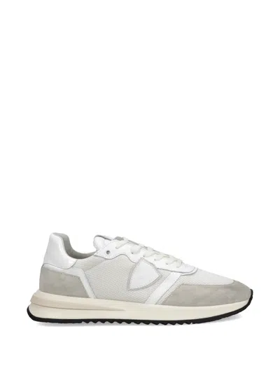 Philippe Model Lace-up Fastening Sneakers In White