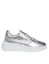 PHILIPPE MODEL PHILIPPE MODEL LAMINATED LEATHER SNEAKERS