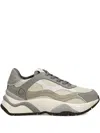 Philippe Model Layered-panel Sneakers In Gray