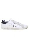 Philippe Model Leather And Suede Sneakers In Multi