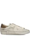 Philippe Model Leather Low-top Sneakers In White