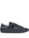 Philippe Model Leather Low-top Sneakers In Blue