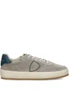 Philippe Model Leather Low-top Sneakers In Gray