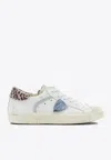Philippe Model Leather Low-top Sneakers In White