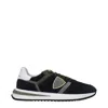 Philippe Model Leather Men's Sneakers In Blue