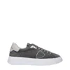 Philippe Model Leather Men's Sneakers In Gray