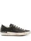 Philippe Model Lace-up Low-cut Casual Shoes In Black