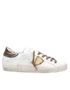 Philippe Model Leather Sneakers In White