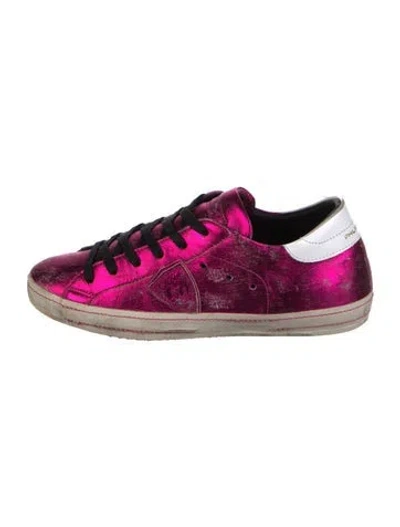 Pre-owned Philippe Model Leather Sneakers