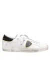 Philippe Model Paris Worn-look Low-top Sneakers In Multi