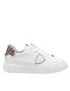 Philippe Model Leather Sneakers In Multi