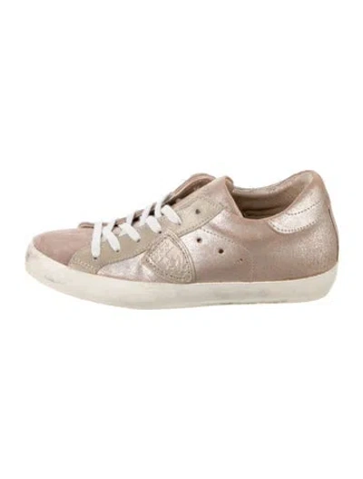 Pre-owned Philippe Model Leather Sneakers In Multi