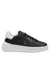 Philippe Model Sneakers In Noir/blanc
