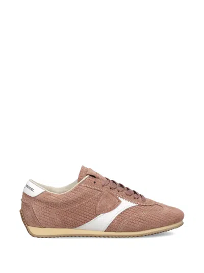 Philippe Model Leather Sneakers In Pink