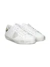 Philippe Model Leather Sneakers In White