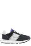 Philippe Model Sneakers In Nero/viola