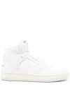 Philippe Model Logo-patch High-top Sneakers In White
