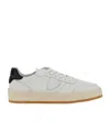 Philippe Model Logo Patch Low-top Sneakers In White