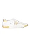 Philippe Model Prsx Sneakers In White And Blue In White