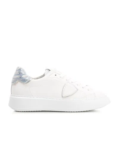 Philippe Model Low Help Recreational Shoe In White