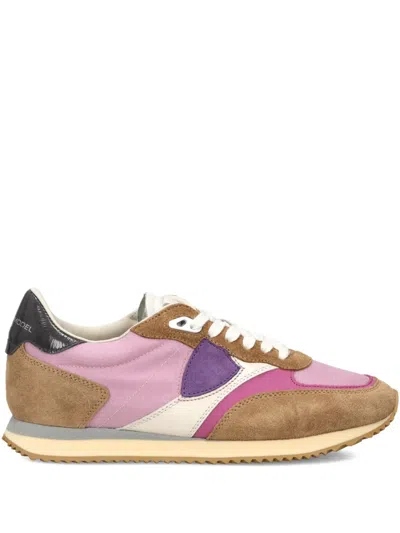 Philippe Model Low Leather Trainers In Multi