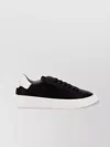 Philippe Model Low Man Veau Temple Sneakers In Black