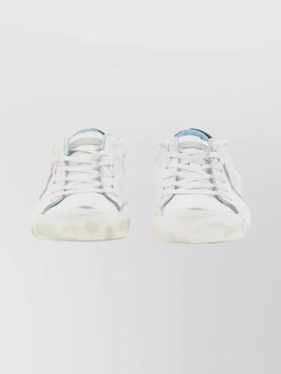 Philippe Model Low Profile Sneakers Rubber Sole In White