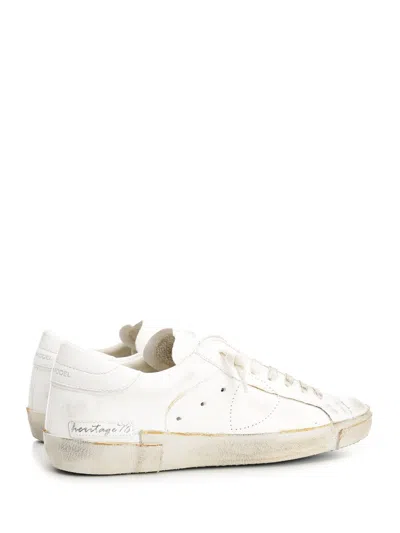 Philippe Model Low Prsx Sneaker In White