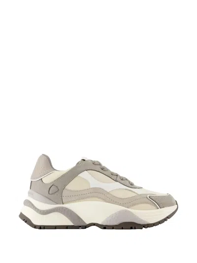 Philippe Model Low Sneakers In Gray