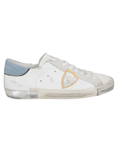 Philippe Model Low Sneakers In White