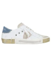 Philippe Model Paris Logo-patch Sneakers In White