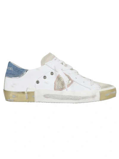 Philippe Model Low Sneakers In White