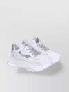 Philippe Model Low Top Leather And Fabric Sneakers