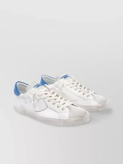 Philippe Model Low Top Leather Sneakers