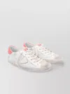 Philippe Model Prsx Distressed-effect Panelled Sneakers