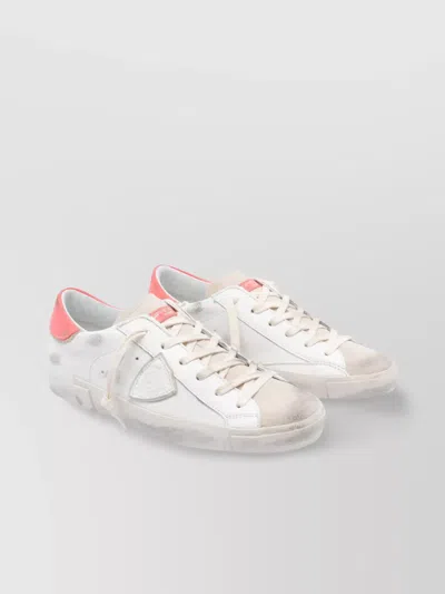 PHILIPPE MODEL LOW TOP LEATHER SNEAKERS