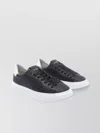 Philippe Model Low Top Leather Sneakers