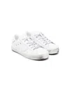 Philippe Model Low-top Leather Sneakers In White