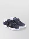 Philippe Model Low Top Leather Sneakers With Contrast Heel