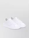 Philippe Model Low Top Rubber Sole Sneakers