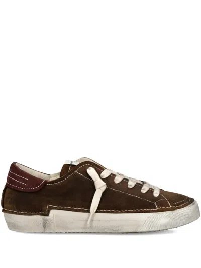 Philippe Model Low-top Sneakers In Brown