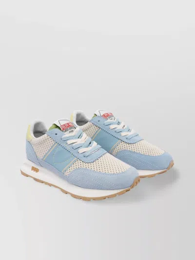 Philippe Model Low Top Sneakers Contrast Stitching In Multi