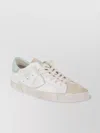 Philippe Model Calfskin Sneakers With Smooth And Suede Detailing