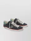 Philippe Model Low Top Sneakers Round Toe In Black