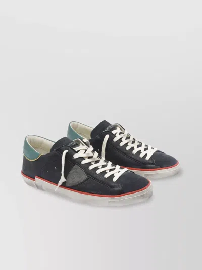 PHILIPPE MODEL LOW TOP SNEAKERS ROUND TOE