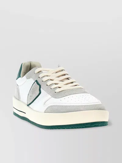 Philippe Model Low-top Sneakers With Contrast Heel Tab