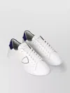 Philippe Model Low Top Sneakers With Contrasting Heel Tab