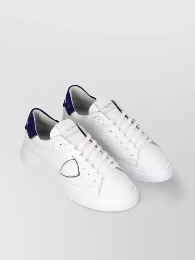 Philippe Model Low Top Sneakers With Contrasting Heel Tab