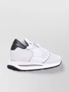 Philippe Model Low Top Sneakers With Suede And Fabric Upper